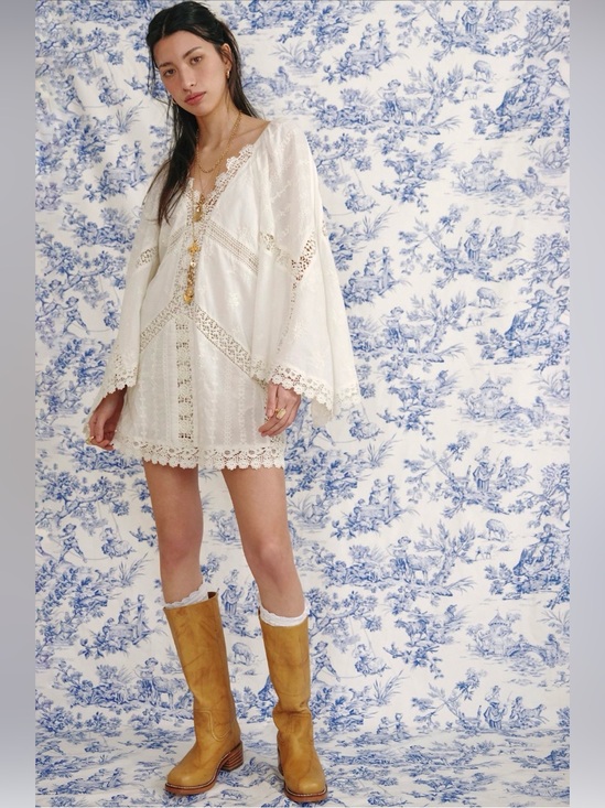 Free People Dresses & Skirts - Free People Wildflower Muse Mini Dress